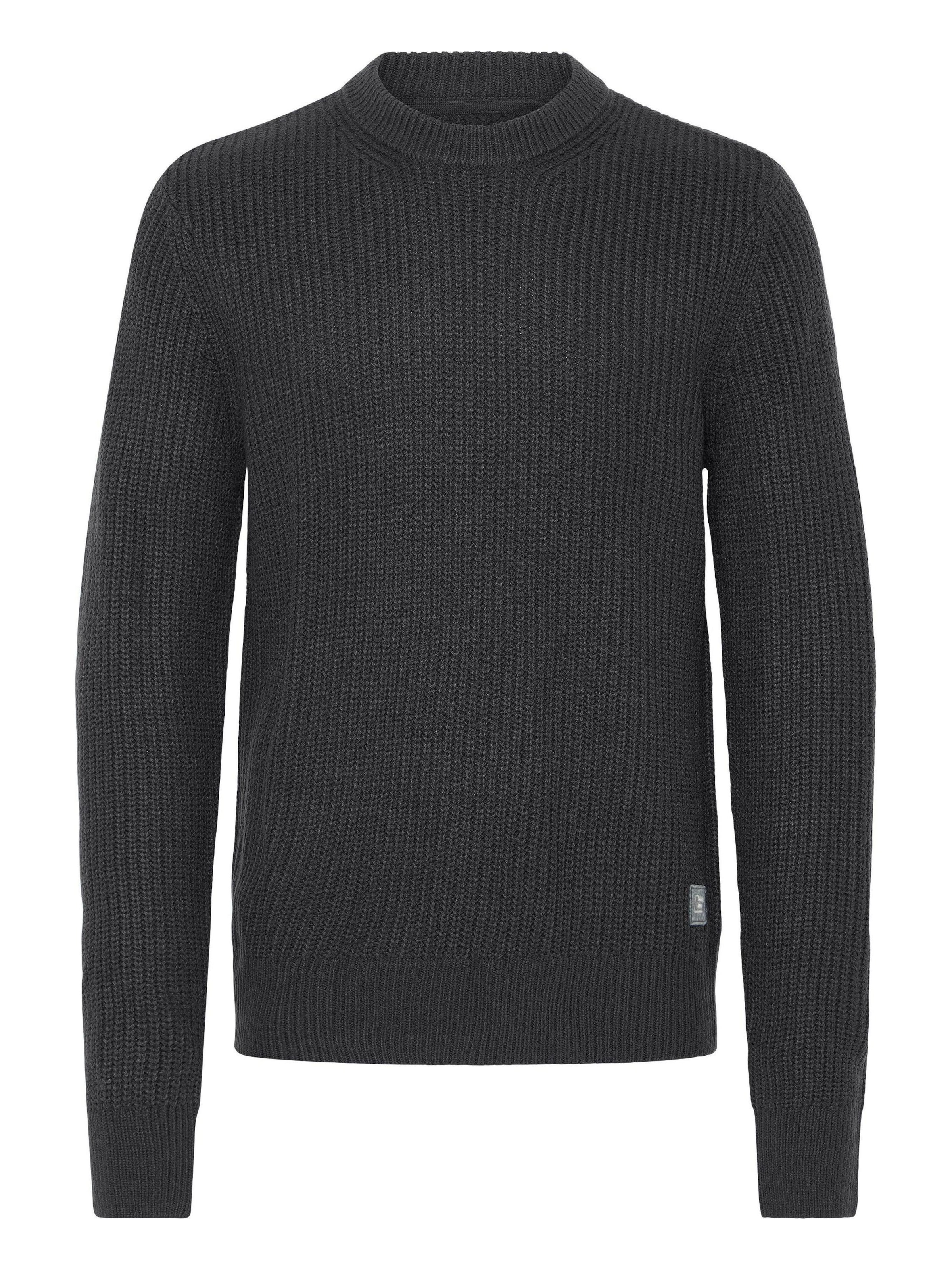 Pull-over ' BHMRibi ' BLEND en gris : devant