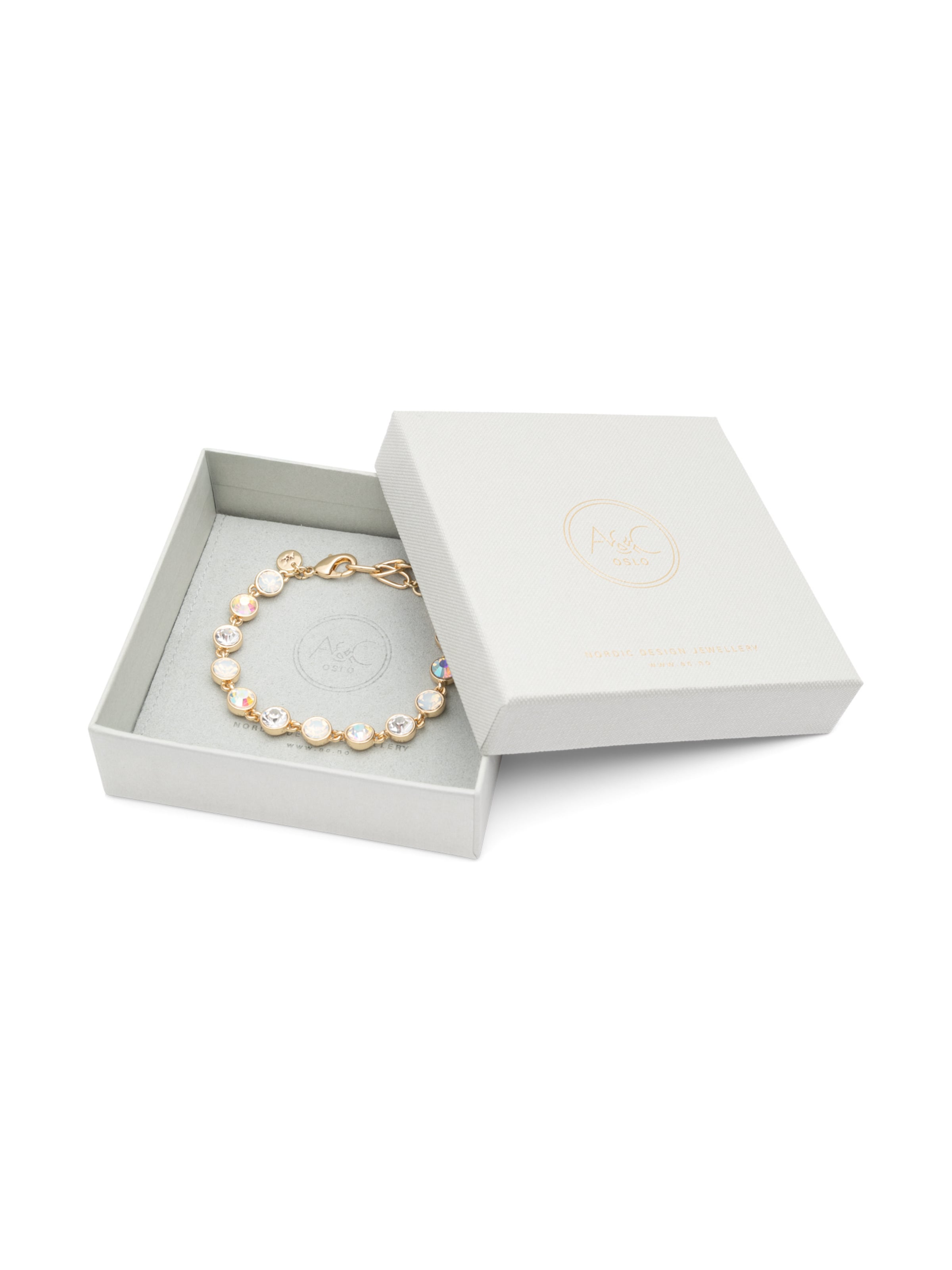 A&C Oslo – Nordic Design Jewellery Bracelet 'Solstice Gold' in Gold