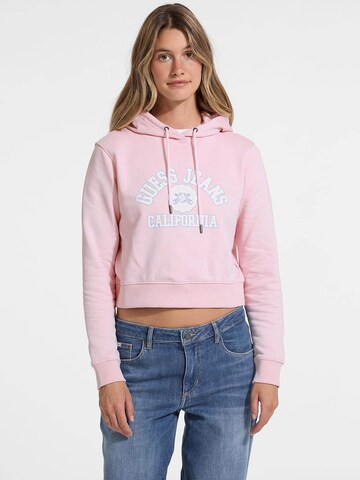 GUESS Sweatshirt in Pink: Vorderseite