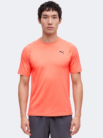 PUMA Performance shirt 'Pwrmode' in Orange: front