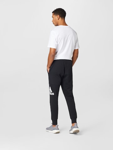 ADIDAS SPORTSWEAR Zúžený Sportovní kalhoty 'Essentials' – černá