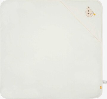 STEIFF Bathrobe in White: front