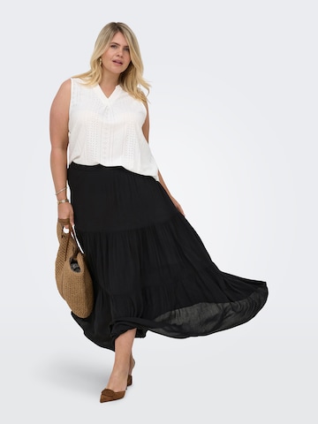 ONLY Carmakoma - Falda 'CARMikka' en negro