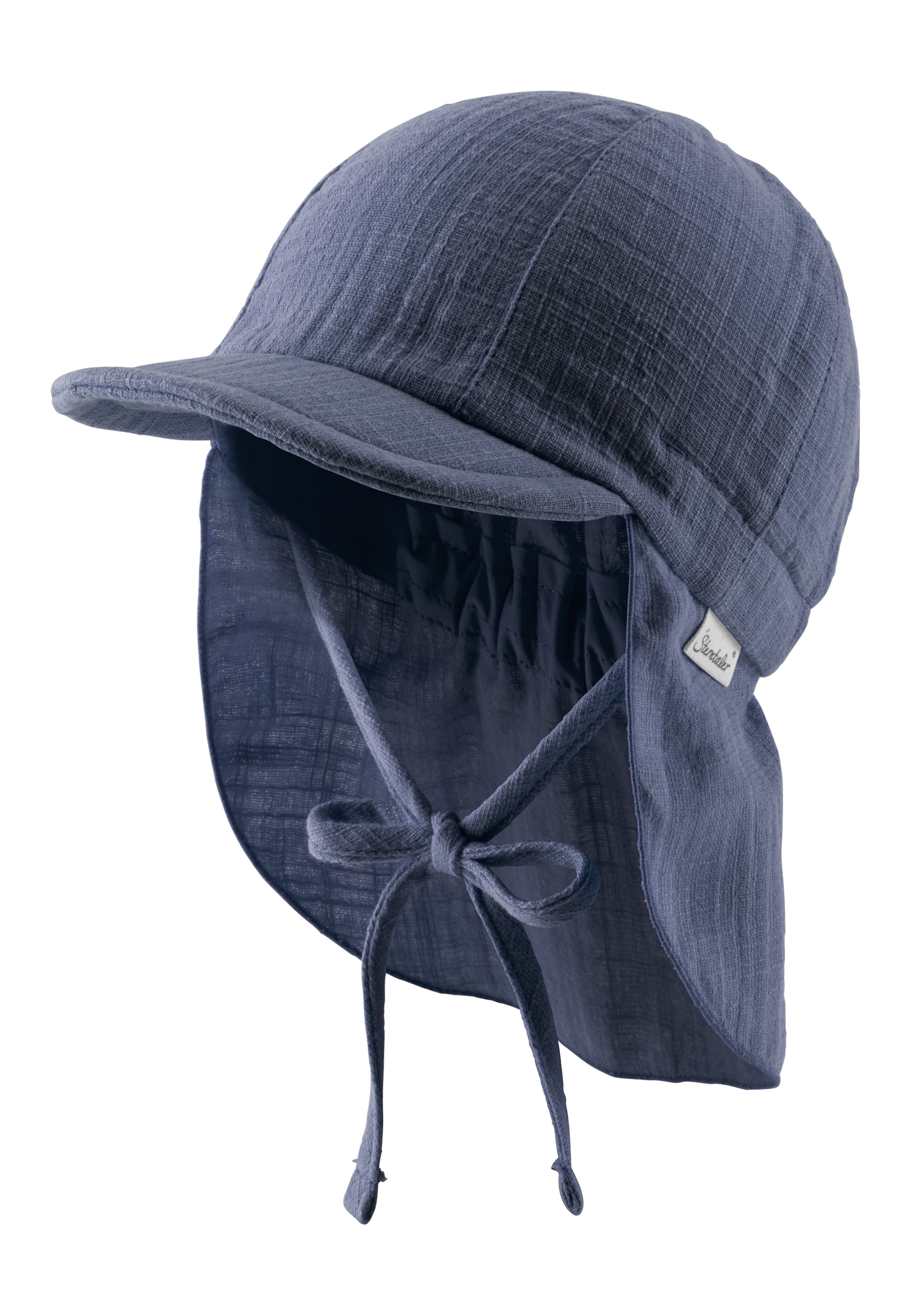 STERNTALER Beanie in Blue: front