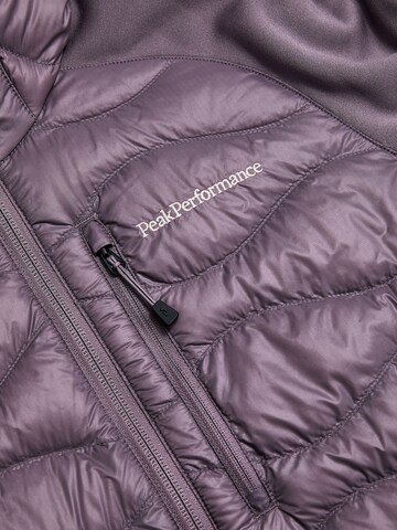 PEAK PERFORMANCE Funktionsjacke W Helium Down Hybrid Hood in Lila