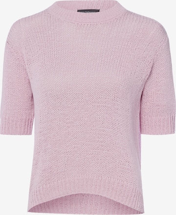 Pull-over Franco Callegari en rose : devant