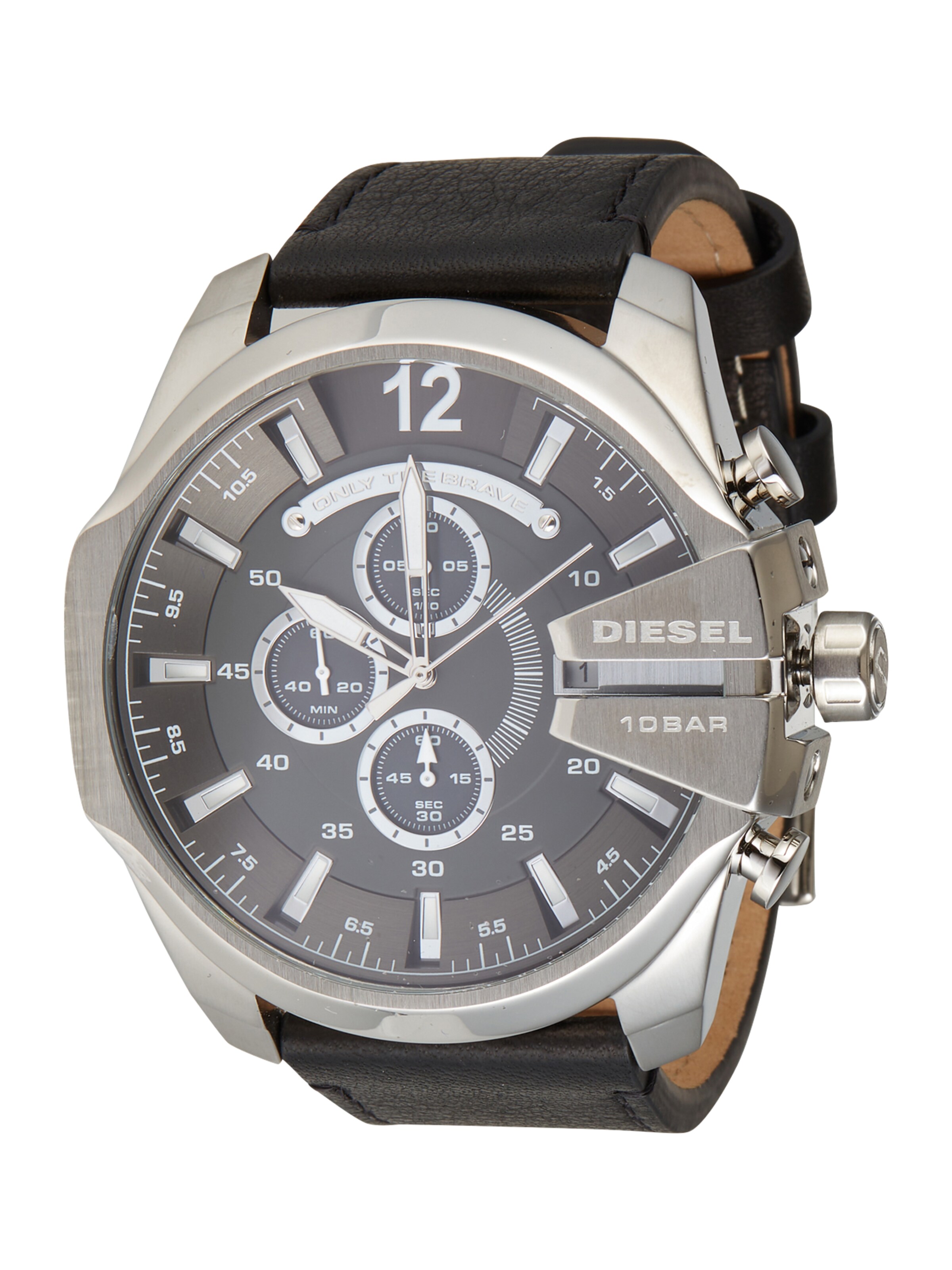 DIESEL Uhr in Schwarz: Vorderseite