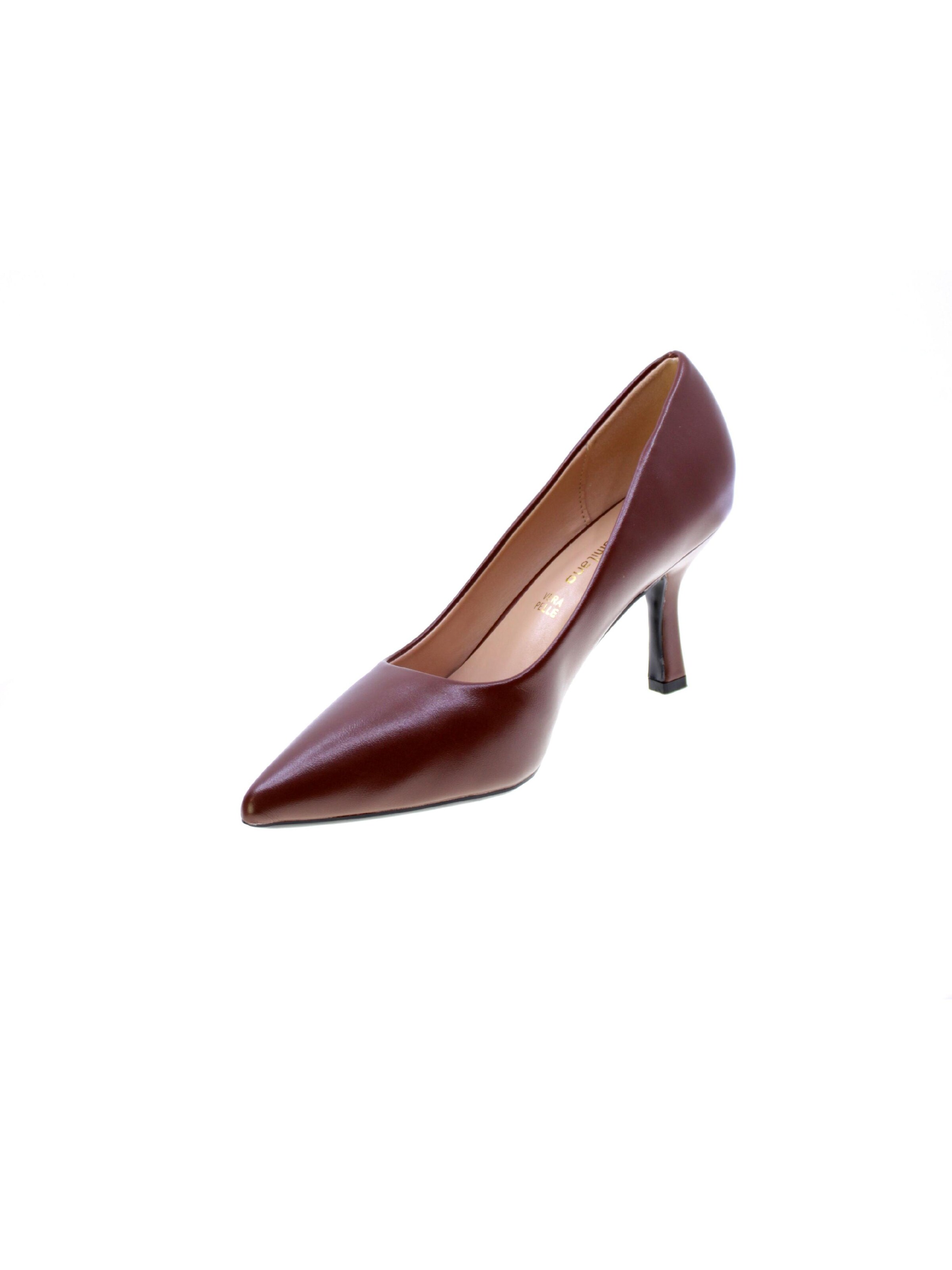 Décolleté di Francesco Milano in marrone