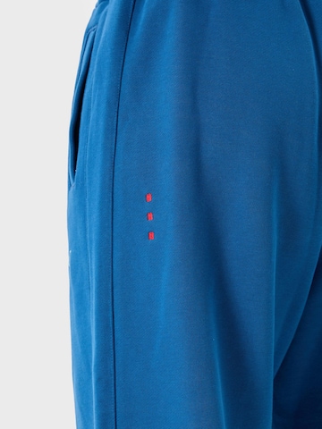 Ossy Homer Loosefit Sporthose '450 GSM Heavy Cotton' in Blau