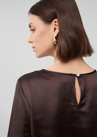 s.Oliver BLACK LABEL Blouse in Brown