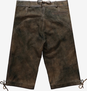 Regular Pantalon folklorique JP1880 en marron