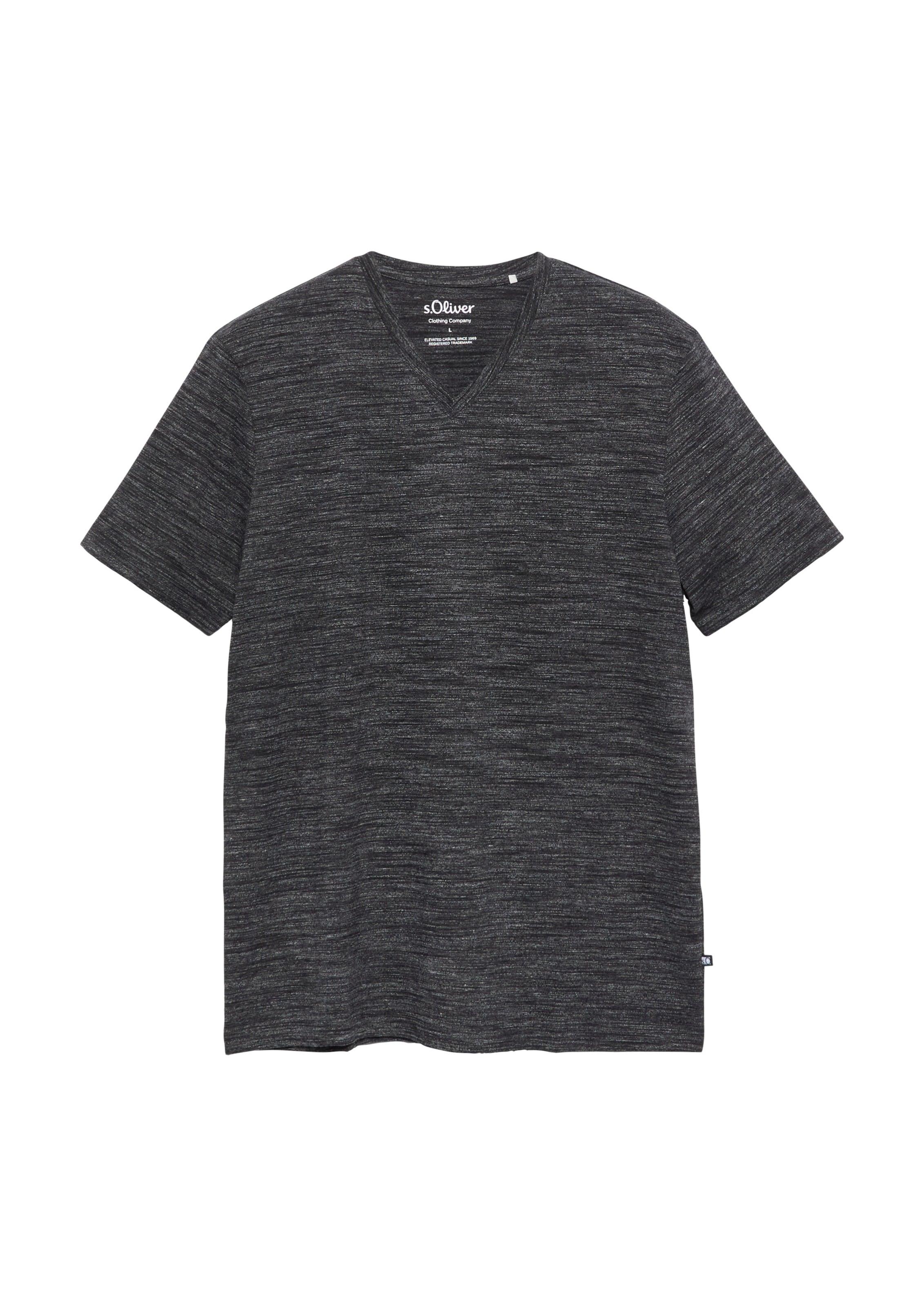 s.Oliver Shirt in Grey: front