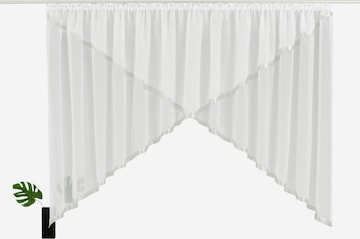 MY HOME Curtains & Drapes in White: front