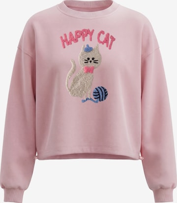 MYMO Sweatshirt in Pink: Vorderseite