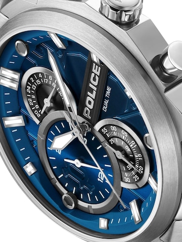 POLICE Analog Watch 'Function watch Reactor' in Blue