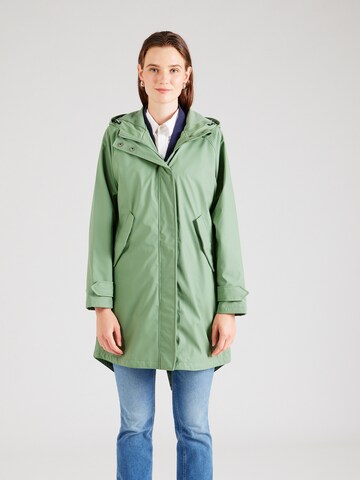 Cappotto funzionale 'Friese Traveby' di Derbe in verde: frontale