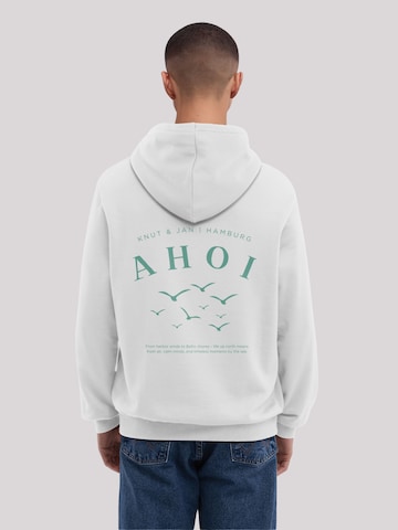 Sweat-shirt F4NT4STIC en blanc : devant