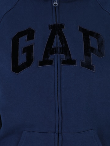 Gap Tall Sweatjacka 'HERITAGE' i blå