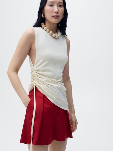 MANGO Regular Shorts 'MAX' in Rot: Vorderseite