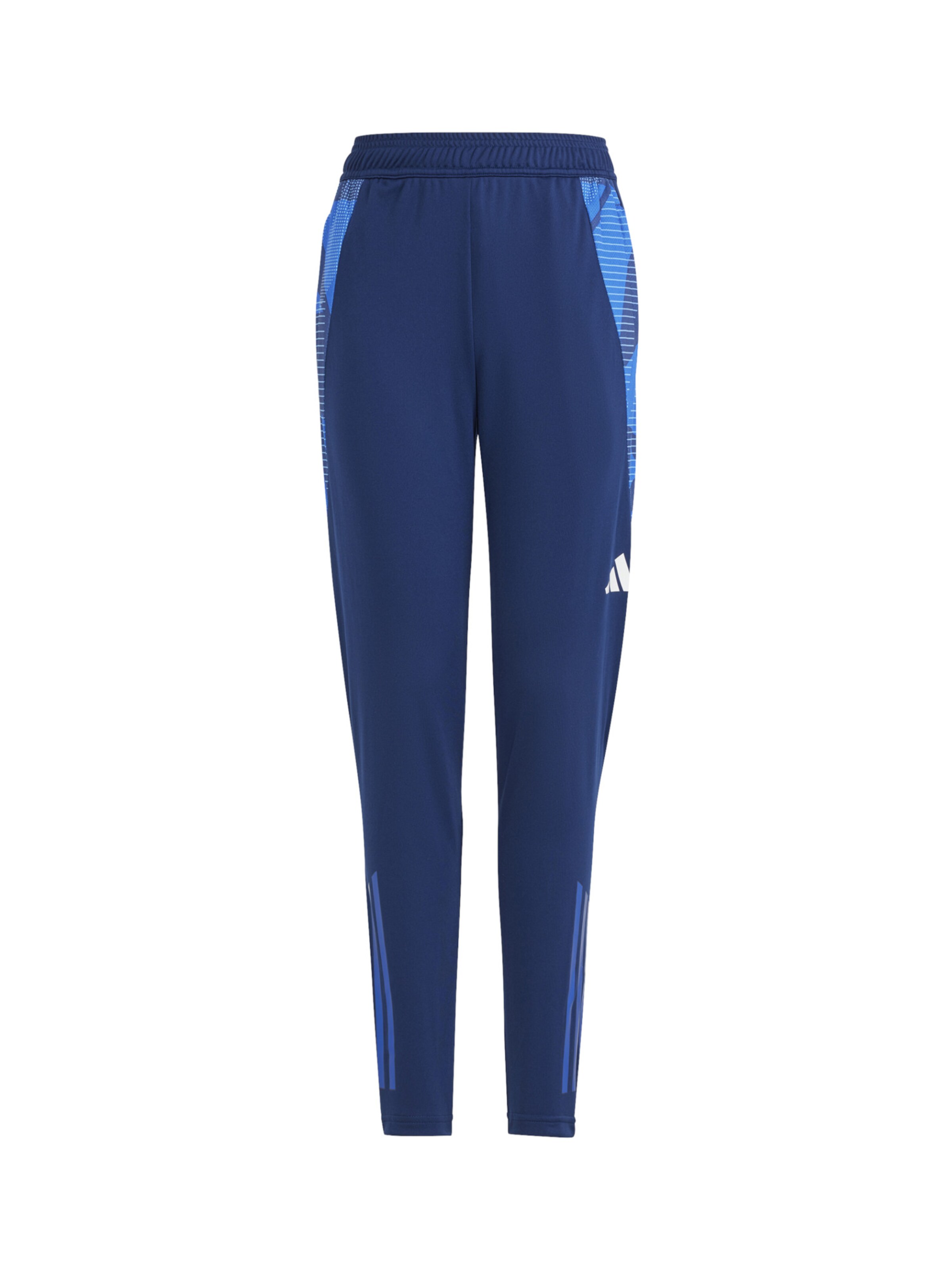 ADIDAS PERFORMANCE Slimfit Sporthose in Blau: Vorderseite