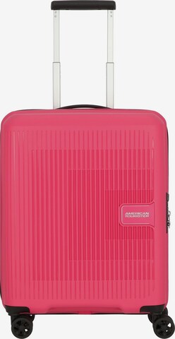 Valisette 'AeroStep' American Tourister en rose : devant