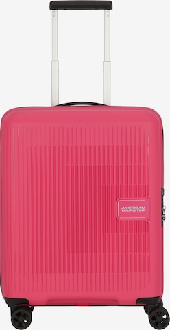 Trolley 'AeroStep' di American Tourister in rosa: frontale