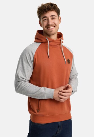 Sweat-shirt 'Rowland' INDICODE JEANS en orange