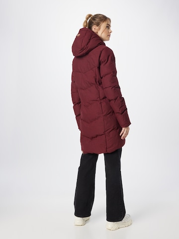 Ragwear Winter coat 'PAVLA' in Red