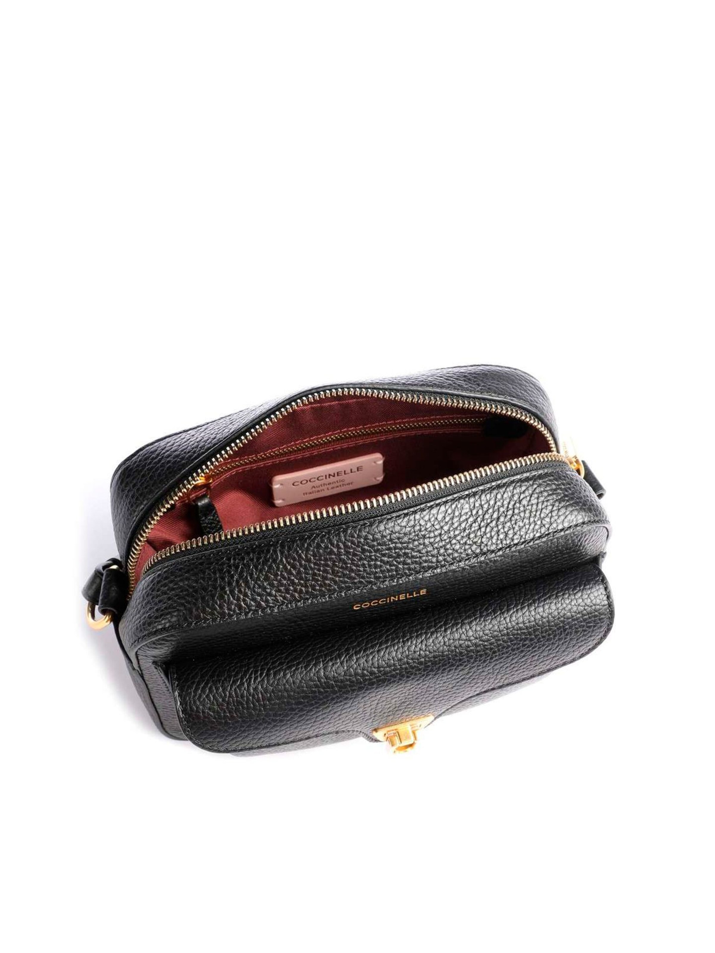 Coccinelle Crossbody Bag 'Coccinelle Beat Soft Handbag Grained Leather' in Black