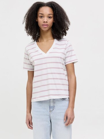 T-shirt 'Annie' JJXX en blanc : devant