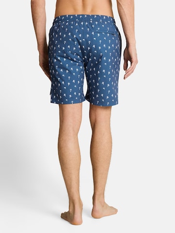 TOM TAILOR DENIM Zwemshorts in Blauw