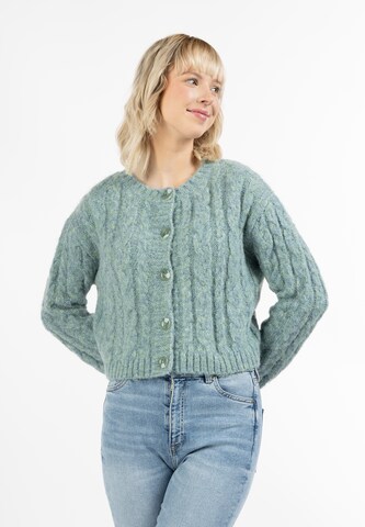 Cardigan MYMO en bleu : devant