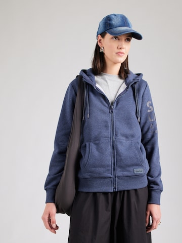 Veste de survêtement 'ASIDA' Sublevel en bleu : devant