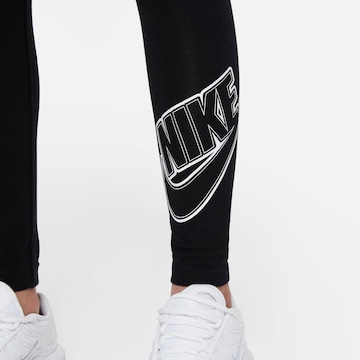 Nike Sportswear Skinny Legíny 'Favorites' - Čierna