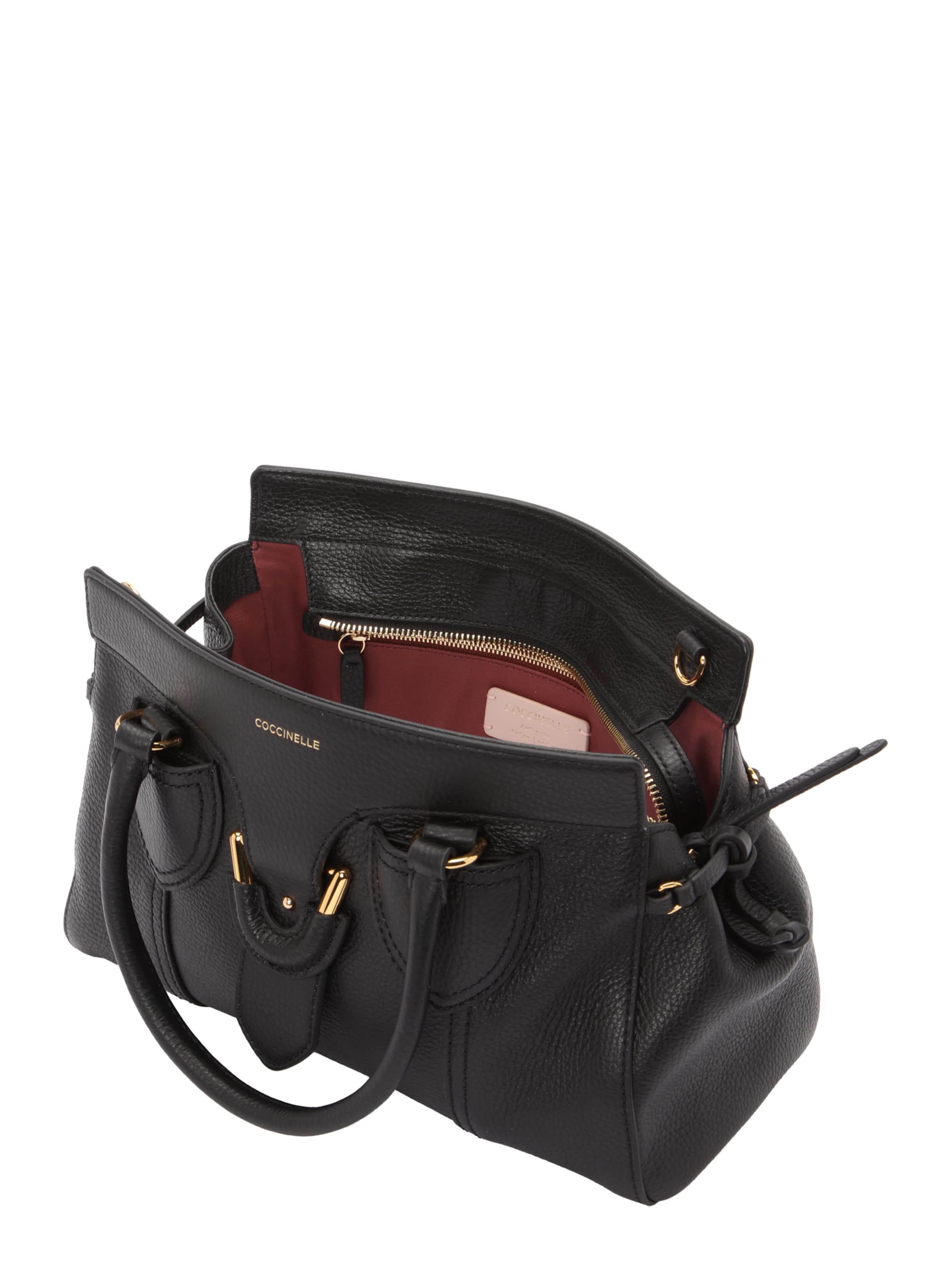 Coccinelle Handtasche 'YORK' in Schwarz: oben
