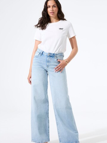 GARCIA Wide leg Jeans in Blue