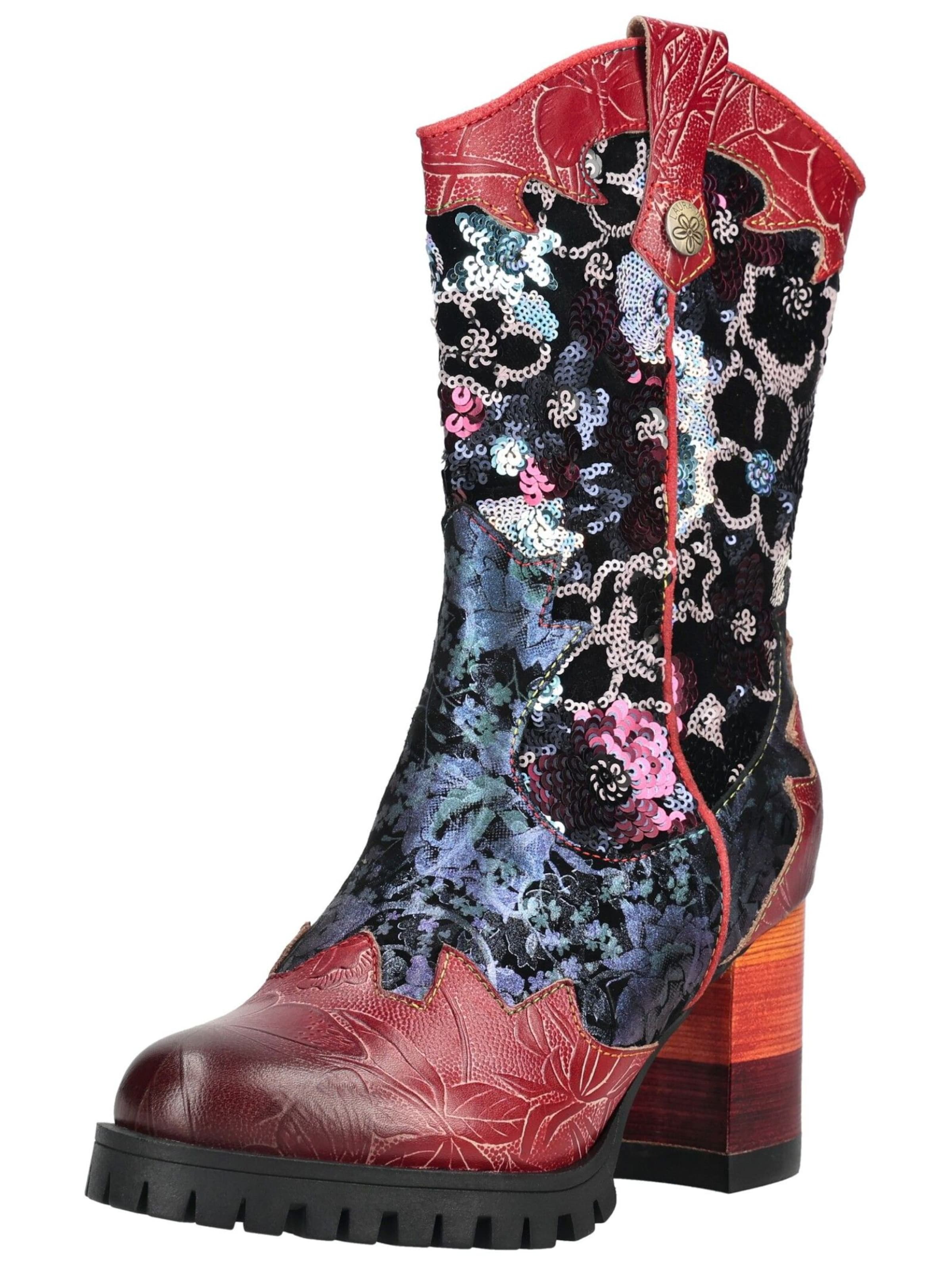 Bottes Laura Vita en rouge : devant