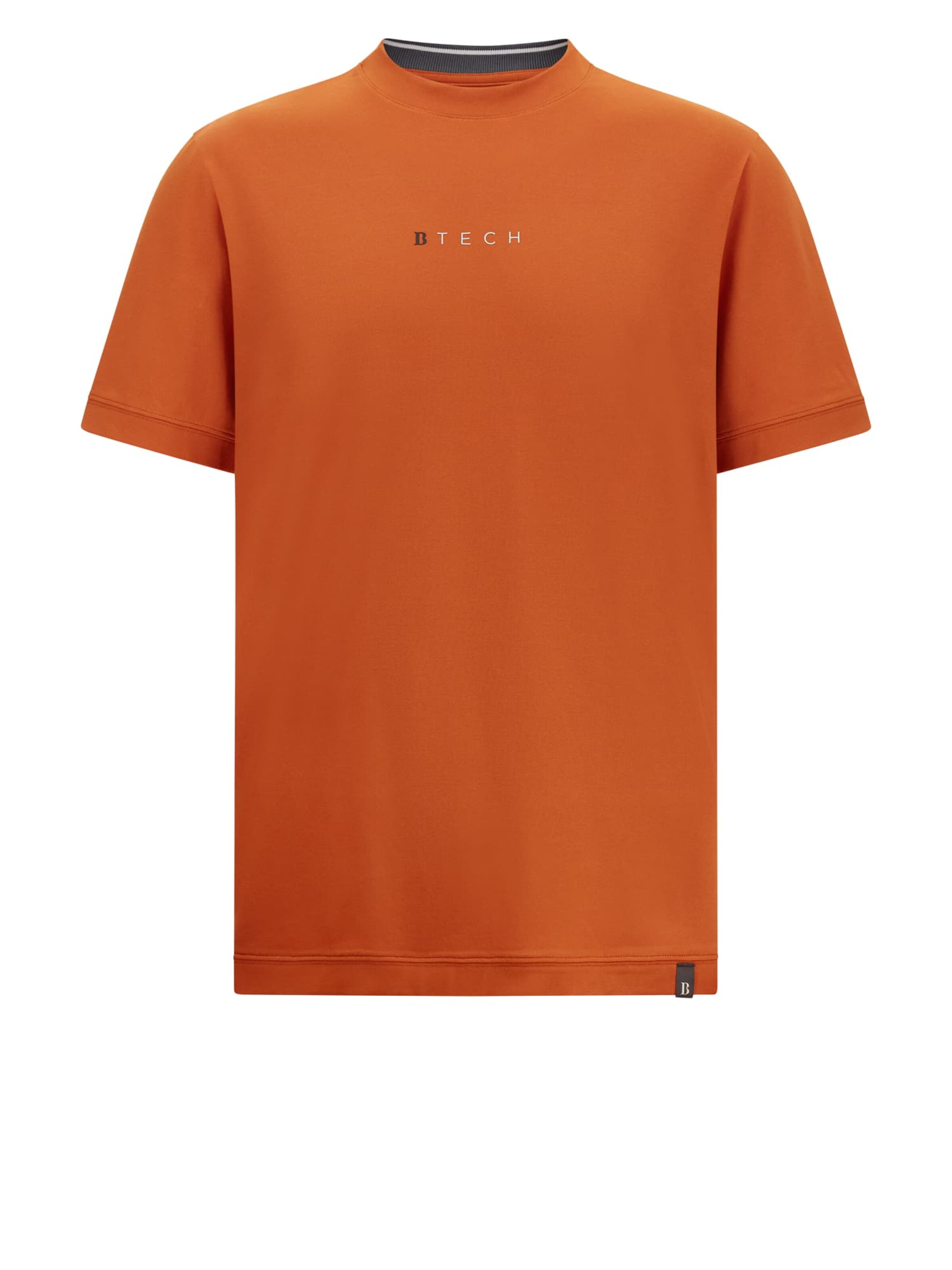 Boggi Milano Shirt 'B Tech' in Oranje: voorkant