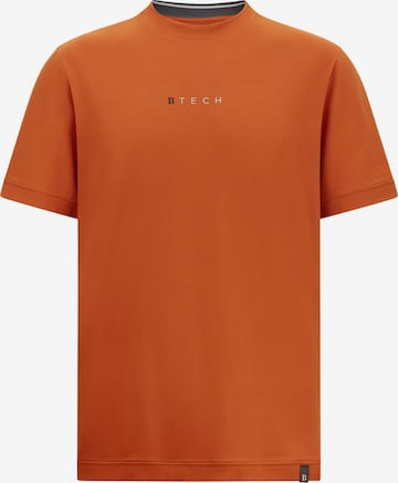 Boggi Milano Shirt 'B Tech' in Oranje: voorkant