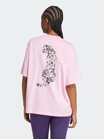 Tricou de la ADIDAS SPORTSWEAR pe roz: față