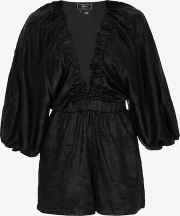 faina Jumpsuit in Zwart: voorkant