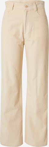 MELAWEAR Normální Kalhoty – béžová: přední strana