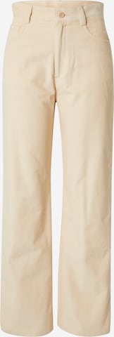 MELAWEAR Regular Broek in Beige: voorkant