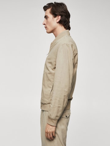 MANGO MAN Tussenjas 'Delave' in Beige