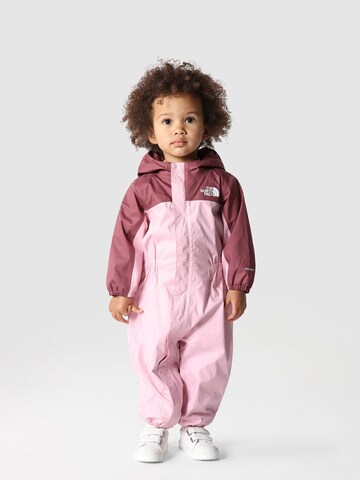 THE NORTH FACE Funktionsjakkesæt i pink: forside