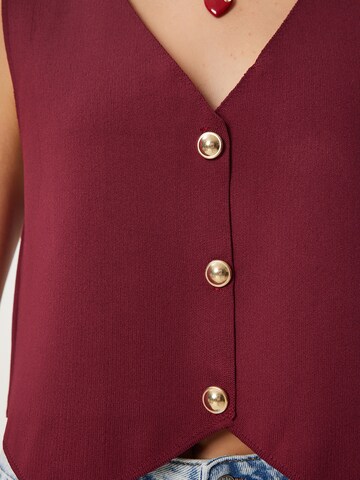 Happiness İstanbul Jakkesætsvest i rød