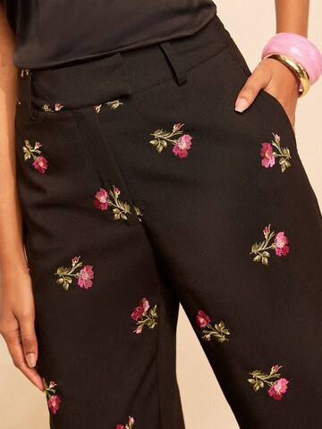 love & roses Wide leg Pants in Black