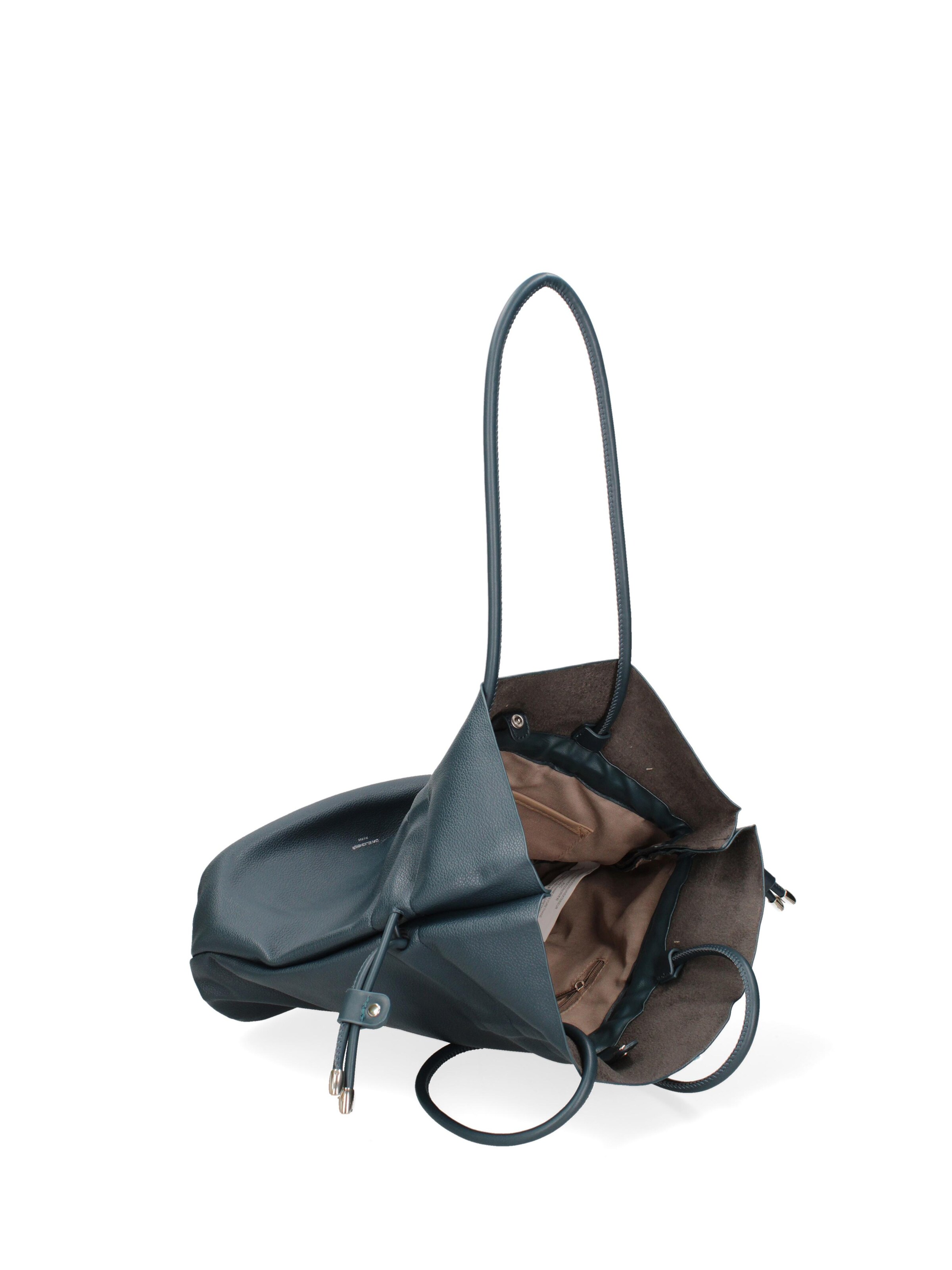 Borsa a spalla 'Borsa a Spalla Donna David Jones PVC con Zip e Manici Resina' di David Jones in blu