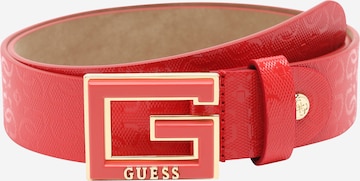 Curea 'Blane' de la GUESS pe roșu: față