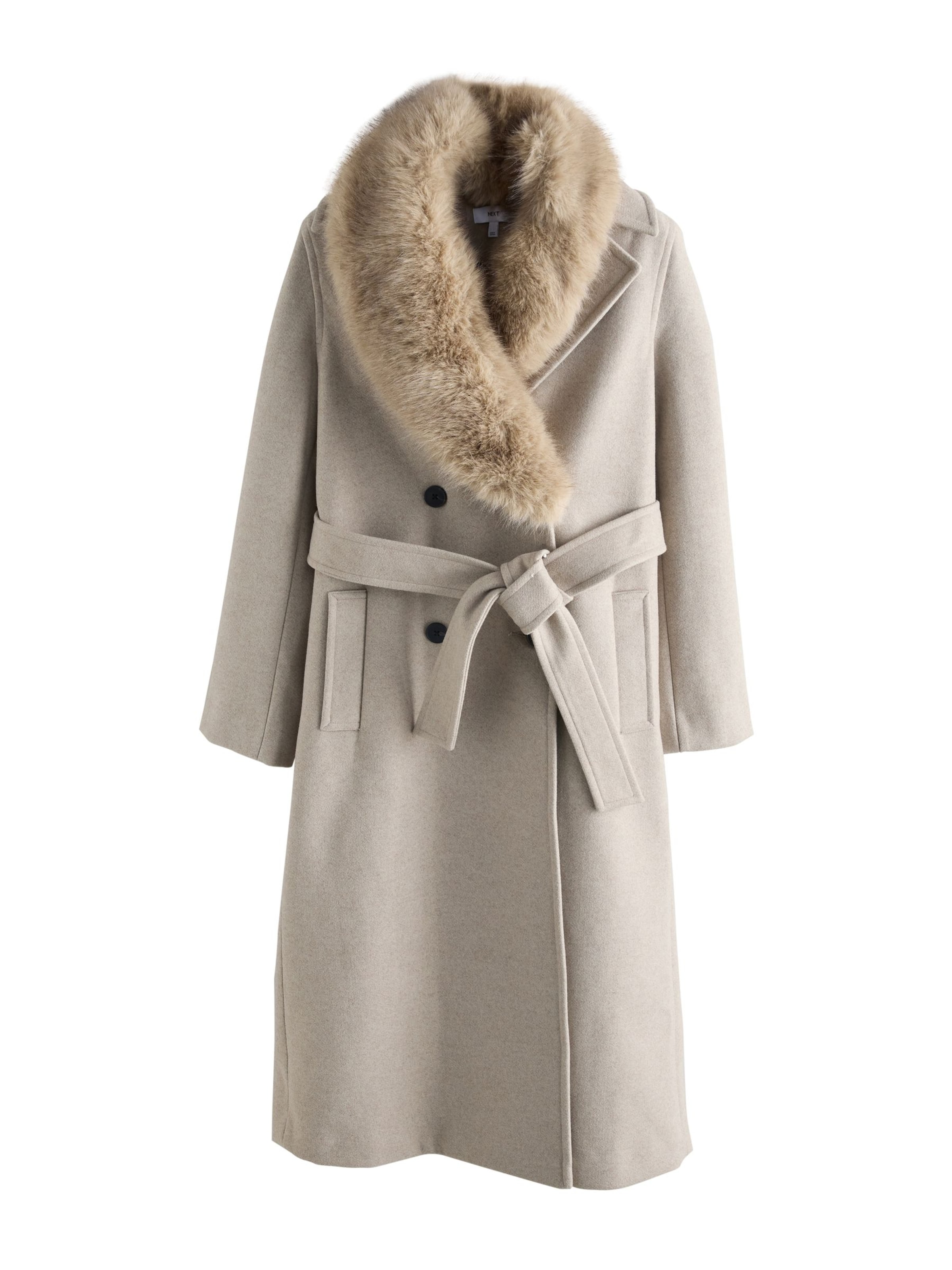 Next Manteau mi-saison en pierre, Vue avec produit